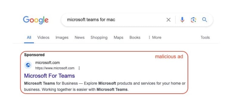 Falešný Microsoft Teams pro Mac instaluje Atomic Stealer