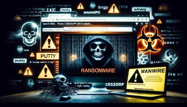 Falešné weby Putty a WinSCP v reklamách google šíří ransomware